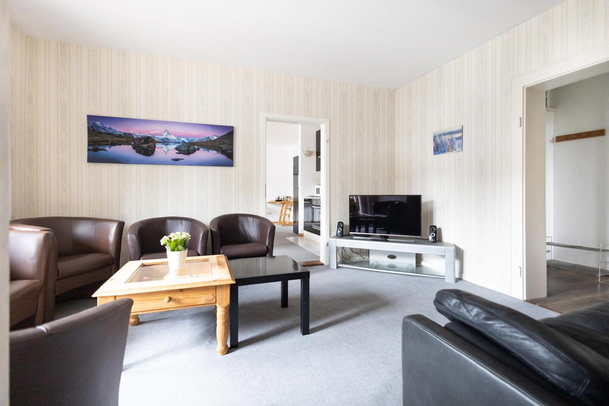 Apartmenthaus Am Waldrand- Kueche - Fruehstueck - Balkon Wildemann Exterior foto